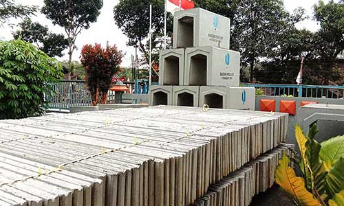 Pagar Beton Tipe KAI PT Unicon Precast Concrete